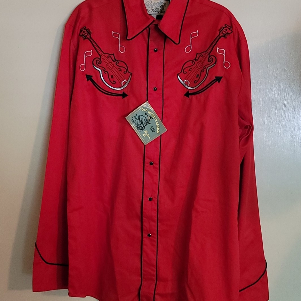 NWT Vintage L Roper Embroidered Western